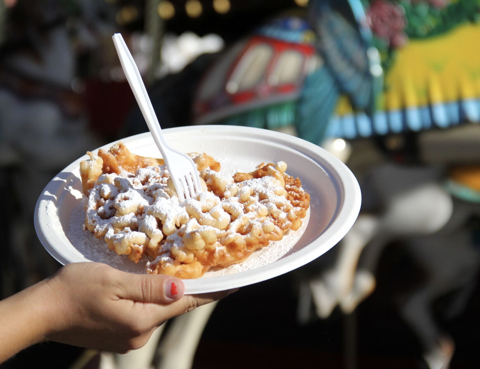 Pima County Fair funnel cake